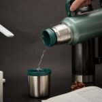Stainless Steel Insulated Coffee Pot, Portable Vacuum Insulated Beverage Bottle - Image 2